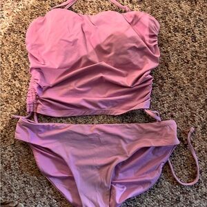 Roxy Light Purple Bikini Set